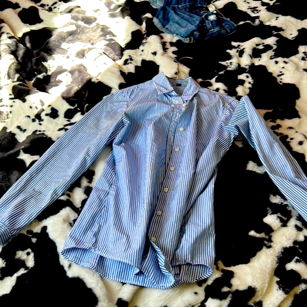 Pearl snap shirt for rodeos